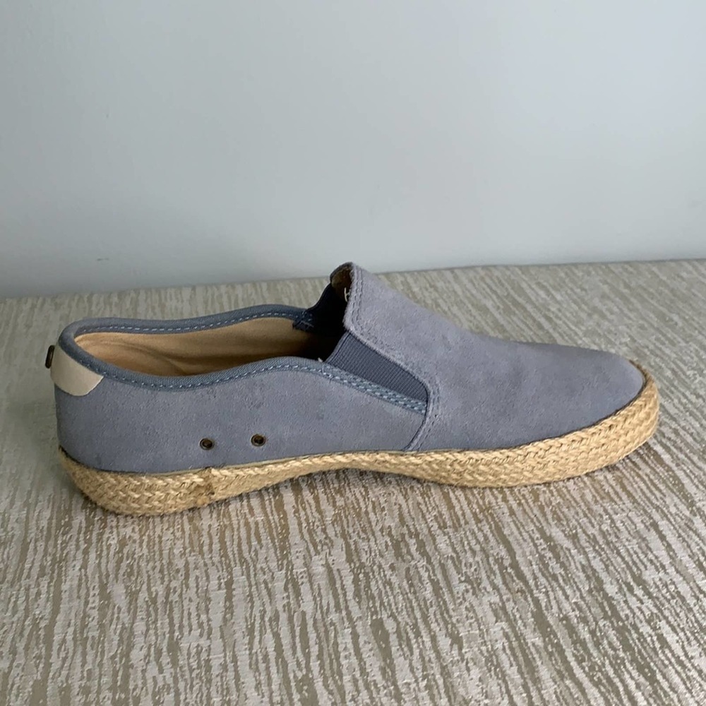PENGUIN MEN’S BLUE SUEDE ESPADRILLES SIZE 8.5 - Picture 7 of 9